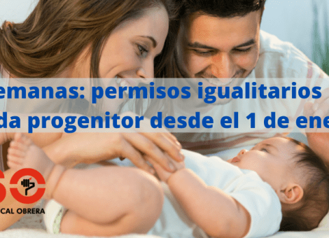 16 semanas: los permisos de paternidad y maternidad se igualan el 1 de enero