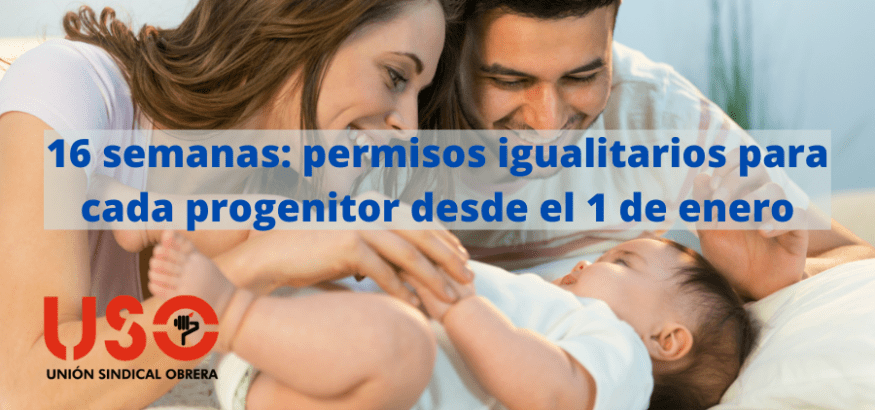 16 semanas: los permisos de paternidad y maternidad se igualan el 1 de enero