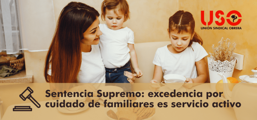 Excedencia voluntaria por cuidado de hijos u otros dependientes: es servicio activo