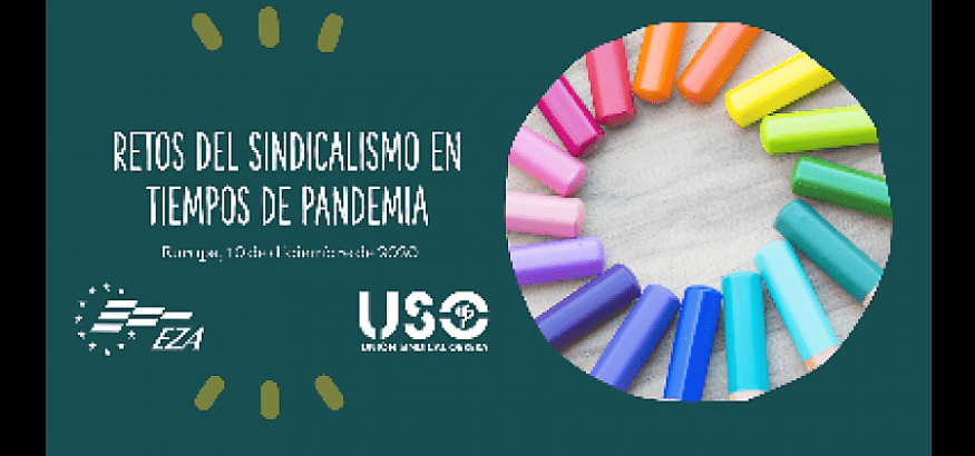 USO participa en un seminario sobre retos del sindicalismo en pandemia
