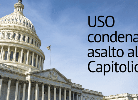 USO condena el intento de golpe de Trump, un ataque a la democracia