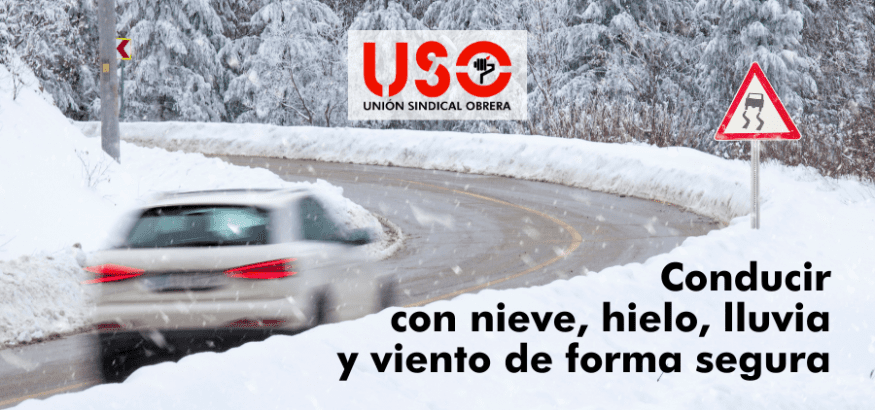 Cómo conducir con hielo, nieve, lluvia de forma segura