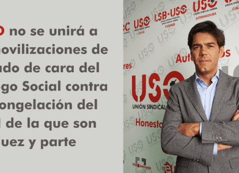 USO no se unirá al lavado de cara del Diálogo Social contra la congelación del SMI