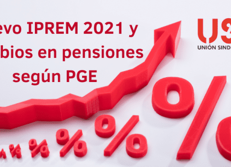 Nuevo IPREM para 2021 y otros cambios en las pensiones en vigor con los PGE