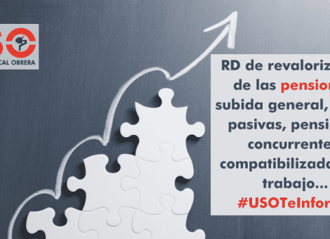 Subida de las pensiones, clases pasivas y otras prestaciones sociales