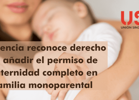 Sentencia reconoce derecho de sumar permiso de paternidad completo en familia monoparental
