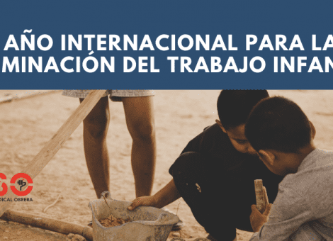 2021. Año Internacional para la Eliminación del Trabajo Infantil