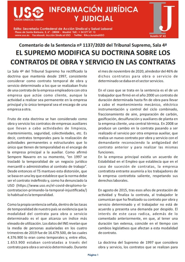 Información Jurídica y Judicial nº 43