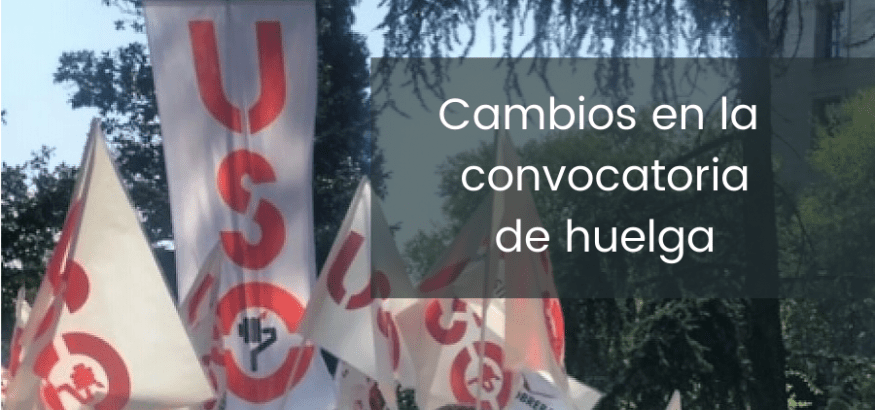 Importante cambio en los plazos de mediación y convocatoria de huelga