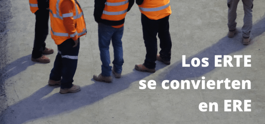 Los ERTE dan paso a los ERE en el mercado laboral de la pandemia