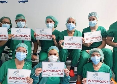 USO convoca huelga general en la sanidad catalana
