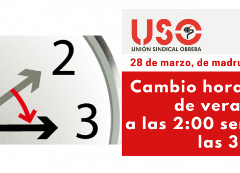 Cambio de hora. Recomendaciones para adaptarnos