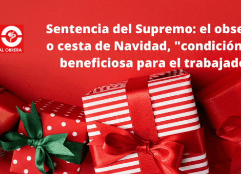 Sentencia del Supremo a favor de USO sobre la cesta de Navidad en Qualytel