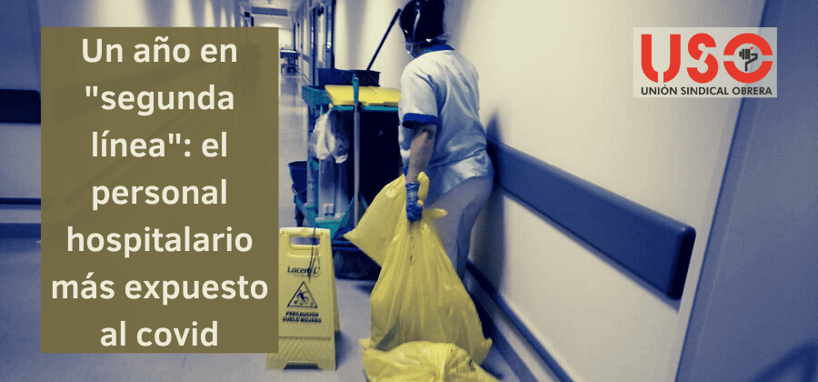 La "segunda línea": el personal hospitalario más desprotegido frente al covid