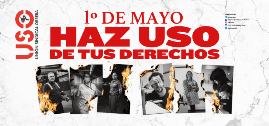 Este 1º de Mayo, “Haz USO de tus derechos”