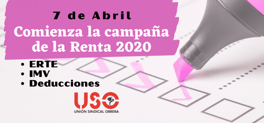 Declaración de la Renta 2020. Deducciones y especificidades de los ERTE