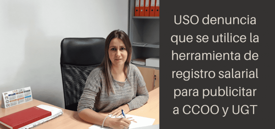 La herramienta de registro salarial: publicidad gratuita para CCOO y UGT