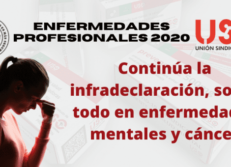 Enfermedades profesionales 2020: continúa la infradeclaración