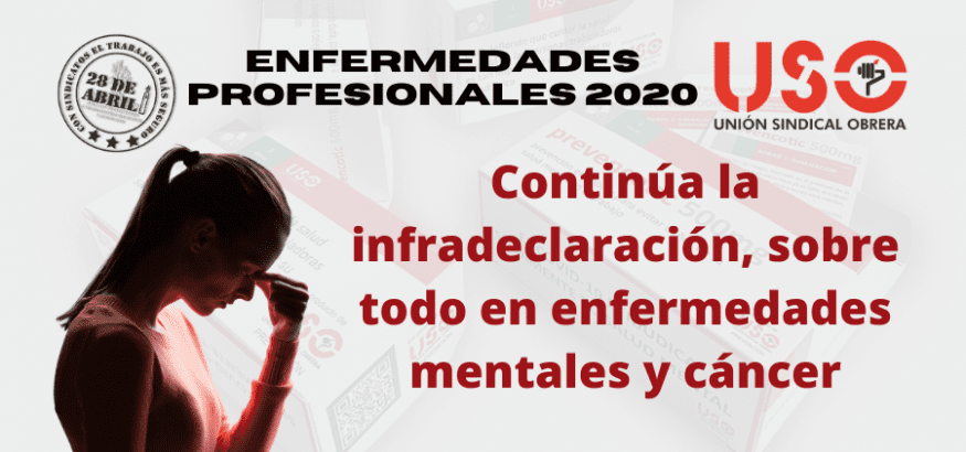 Enfermedades profesionales 2020: continúa la infradeclaración