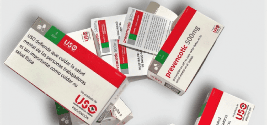 USO lanza Prevencotic 500mg para evitar daños en tu salud mental