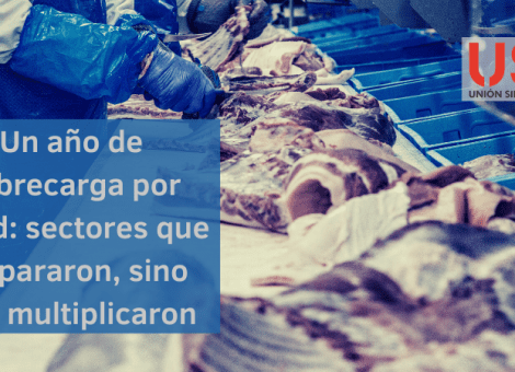 Un año de sobrecarga por covid en sectores alimentarios y servicios como el SEPE