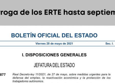 Todo lo que debes saber de la prórroga de los ERTE hasta septiembre
