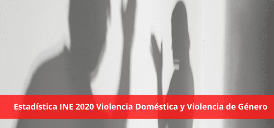 Estadística INE 2020: desciende la violencia de género y aumenta la doméstica