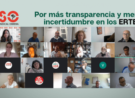 Resolución Especial del Comité Confederal de USO contra la agonía de los ERTE