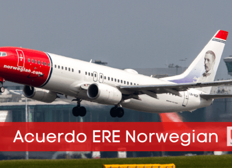 Acuerdo ERE Norwegian: se reduce en 216 los trabajadores afectados