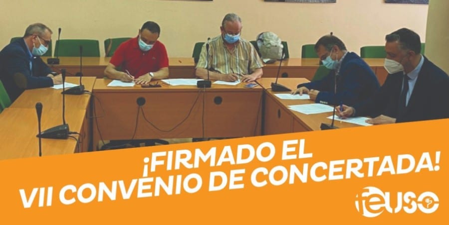FEUSO firma el VII Convenio Colectivo de la Enseñanza Concertada