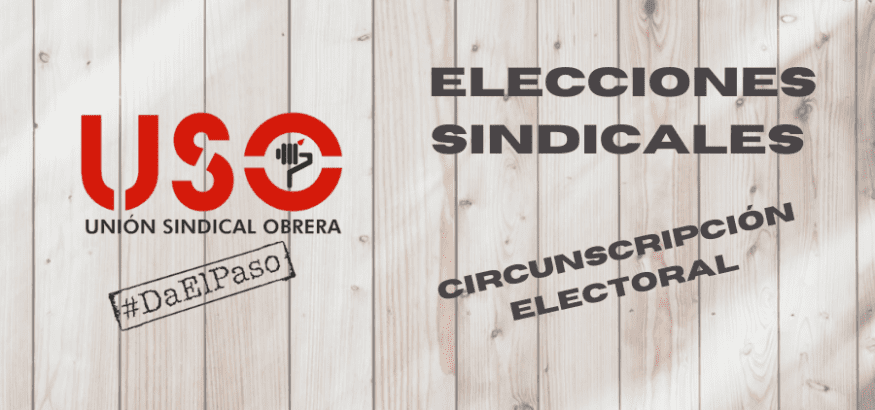 Sindicato USO. Elecciones sindicales: distintas circunscripciones electorales