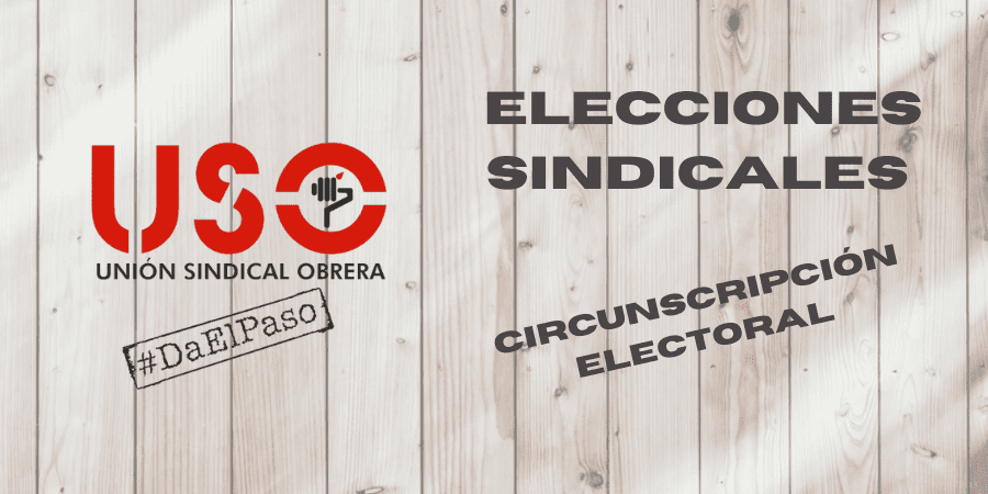 Sindicato USO. Elecciones sindicales: distintas circunscripciones electorales