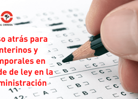 Un paso atrás para interinos y temporales en fraude de ley en la Administración