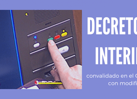 Sale adelante el decreto de interinos, con modificaciones