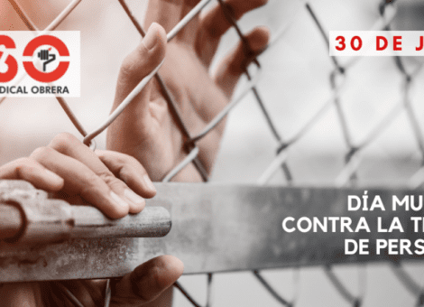 30 de julio: Día Mundial contra la Trata de Personas