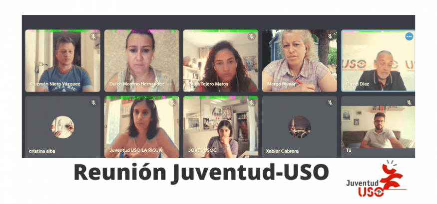 Los responsables de Juventud-USO perfilan su línea de trabajo para 2022