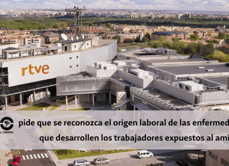 USO reclama a RTVE que proteja a sus trabajadores expuestos al amianto
