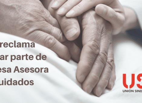 USO reclama formar parte de la Mesa Asesora de Cuidados