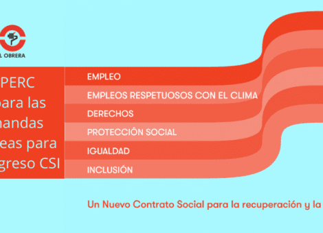 USO asiste al Consejo Regional Paneuropeo de la CSI, la PERC