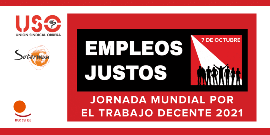 Jornada por el Trabajo Decente. Recuperación con pleno empleo, justo y sostenible | Sindicato USO