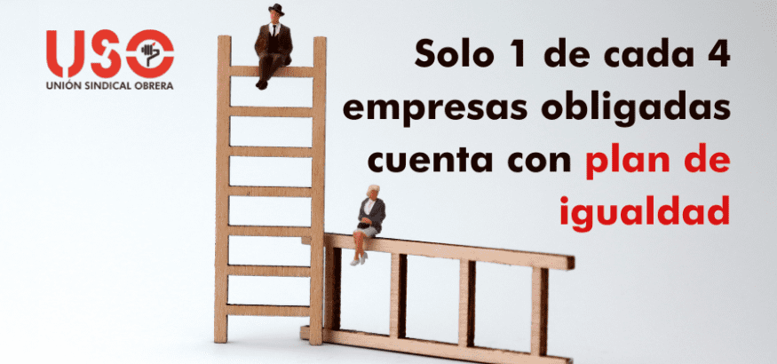 Planes de igualdad: solo 1 de cada 4 empresas lo ha registrado