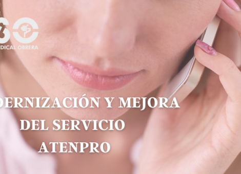 32 millones de euros para modernizar y ampliar el servicio ATENPRO