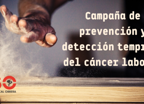 Campaña de prevención y detección temprana del cáncer laboral del INSST