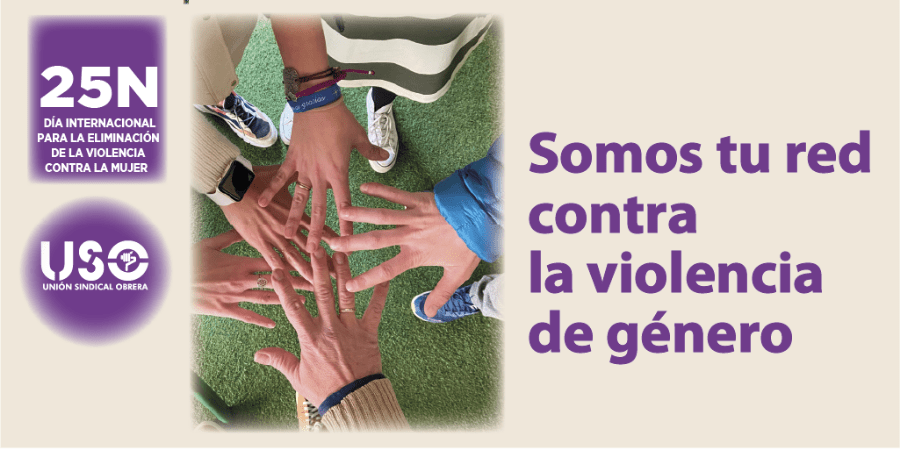 USO promueve redes de apoyo para víctimas de violencia de género