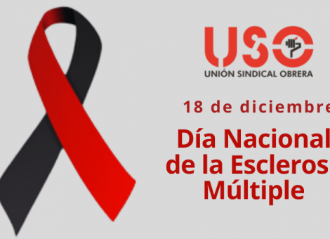 USO, con los enfermos de esclerosis múltiple