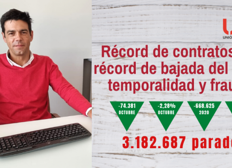 Análisis del paro en noviembre: “black contract”
