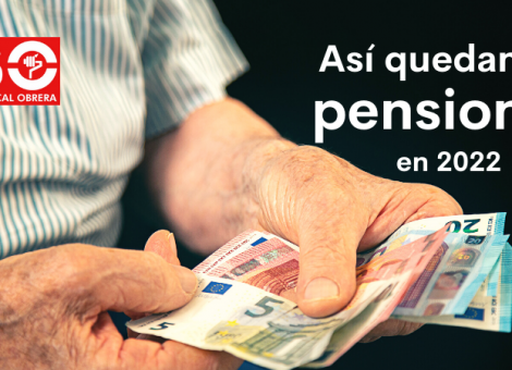 ¿Cuánto suben las pensiones en 2022?