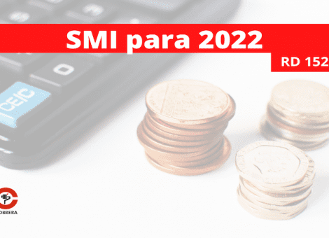El SMI para 2022 se fija en 1.000 euros mensuales