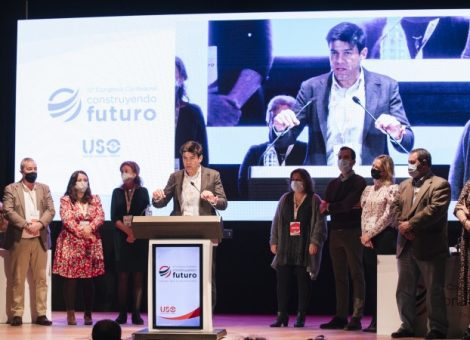 Joaquín Pérez, reelegido secretario general de USO con un 100%