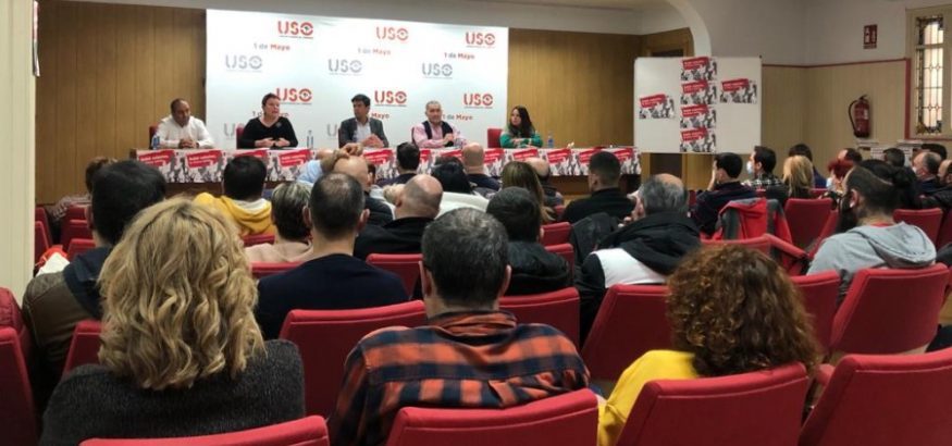 “Subir salarios, la única salida”: USO presenta su 1 de Mayo